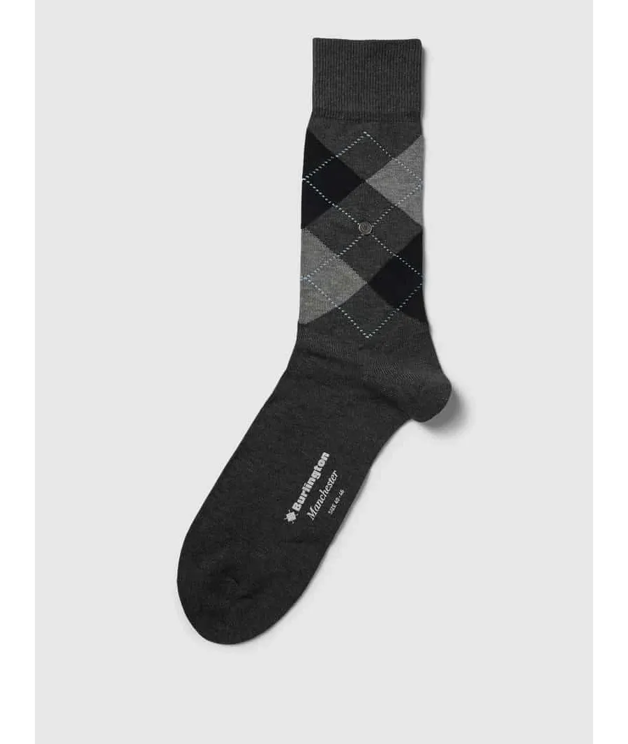 obrazek 1 Skarpety ze wzorem w kratę model ‘MANCHESTER’