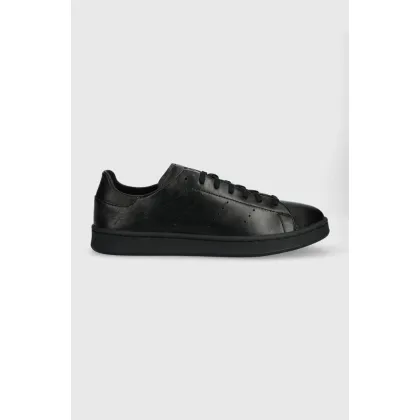 Zdjęcie Y-3 sneakersy skórzane Stan Smith kolor czarny IG4036