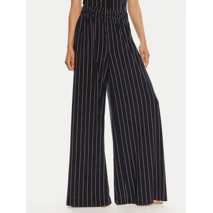 Zdjęcie NORMA KAMALI Spodnie materiałowe KK1247PL212642 Granatowy Relaxed Fit