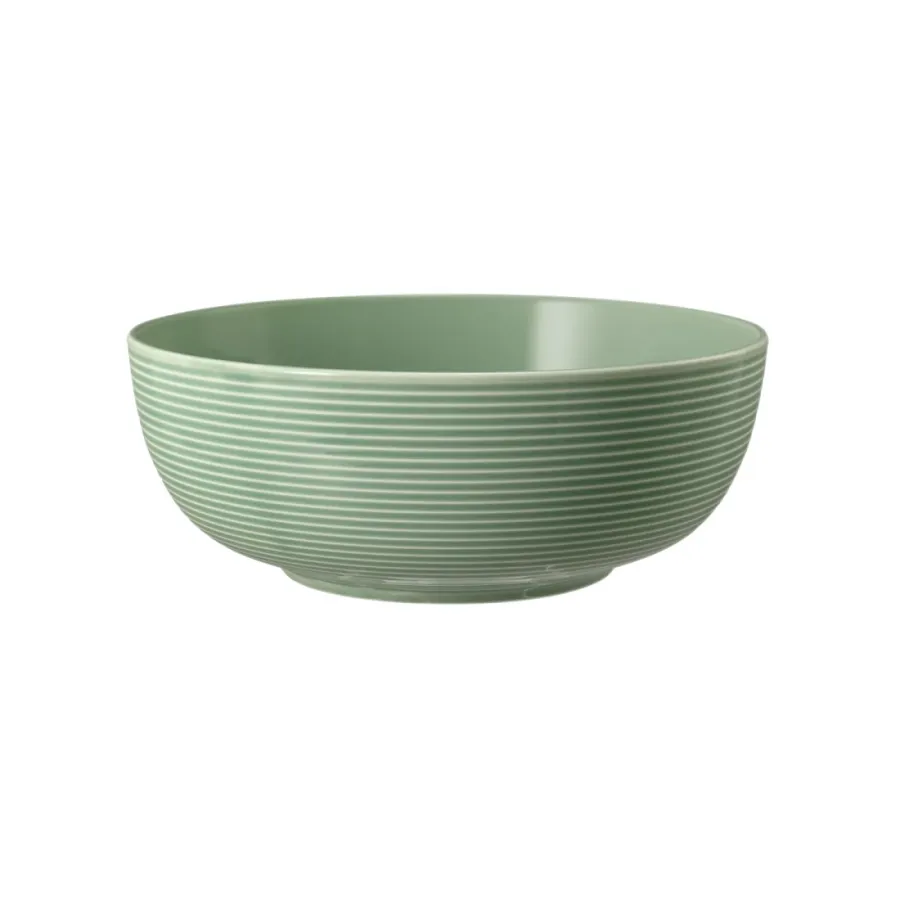 obrazek 1 Piękna porcelanowa miska 20 cm w kolorze butelkowej zieleni - Seltmann Weiden