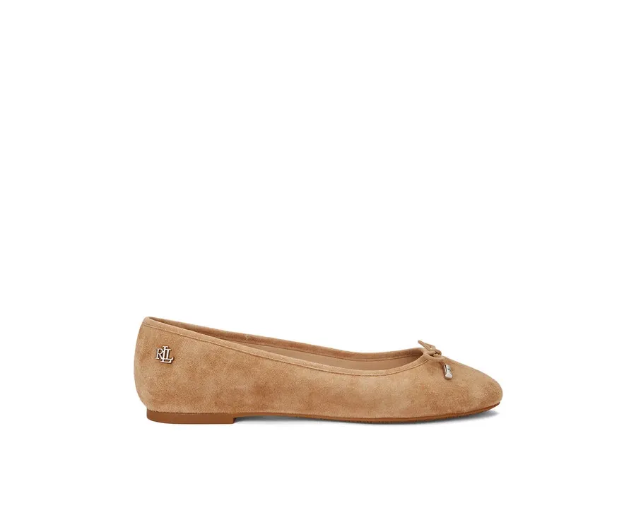 obrazek 1 Lauren Ralph Lauren Baleriny 802943066001 Brązowy LAUREN RALPH LAUREN