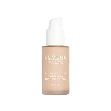 Zdjęcie Lumene Invisible Illumination Vegan Collagen Serum in Foundation SPF30 Podkład w płynie 30 ml 1.5
