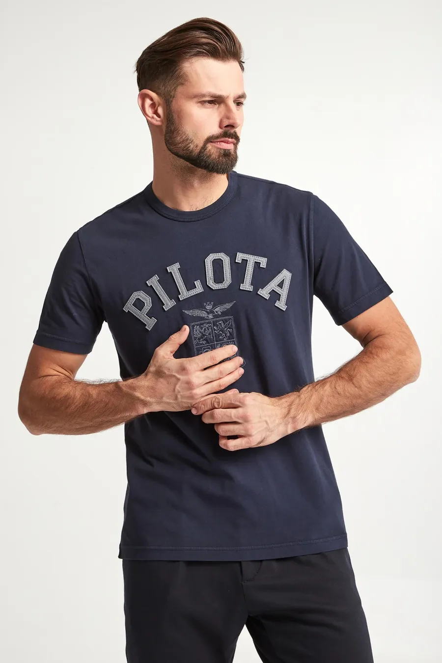 obrazek 1 T-shirt męski AERONAUTICA MILITARE Aeronautica Militare