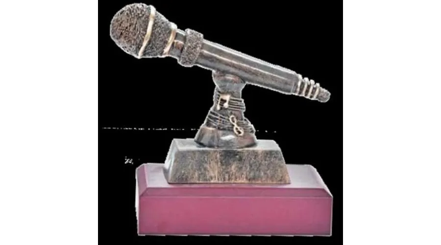 obrazek 1 Stylowa statuetka – mikrofon - Erre Emme