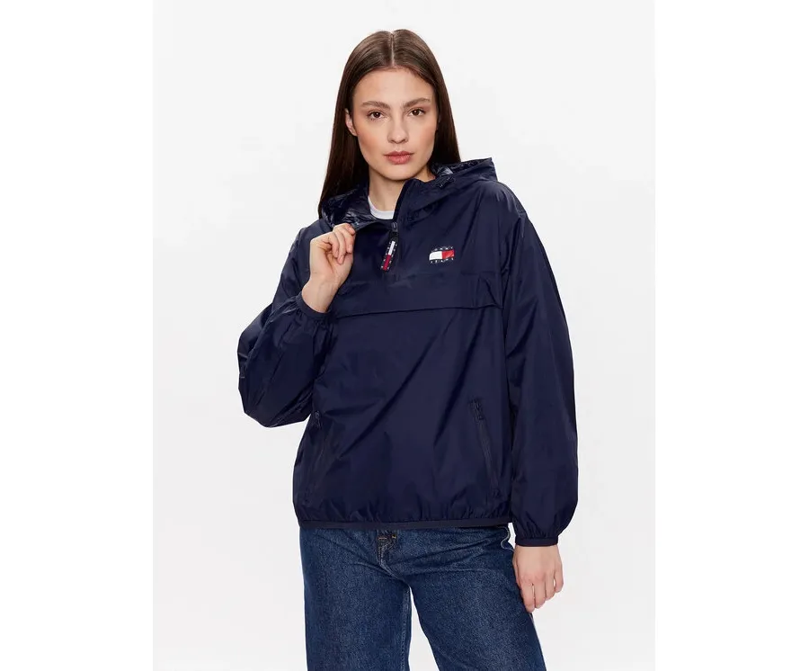 obrazek 1 Tommy Jeans Kurtka anorak Chicago DW0DW15333 Granatowy Regular Fit