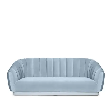 Picture A unique blue Portuguese sofa