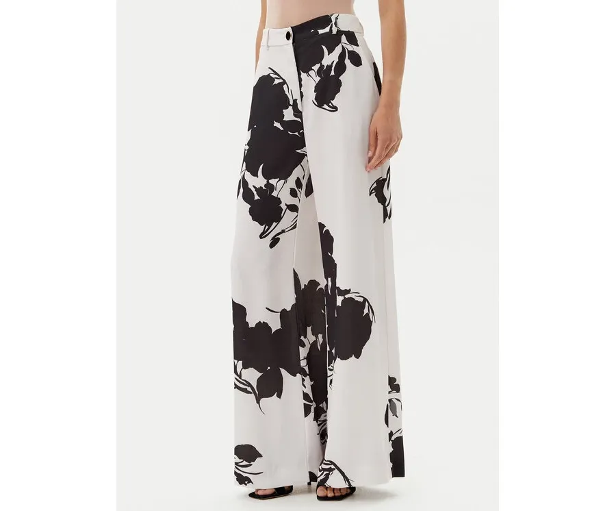 obrazek 1 ACCESS FASHION Spodnie palazzo 53-5047-073 Biały Regular Fit