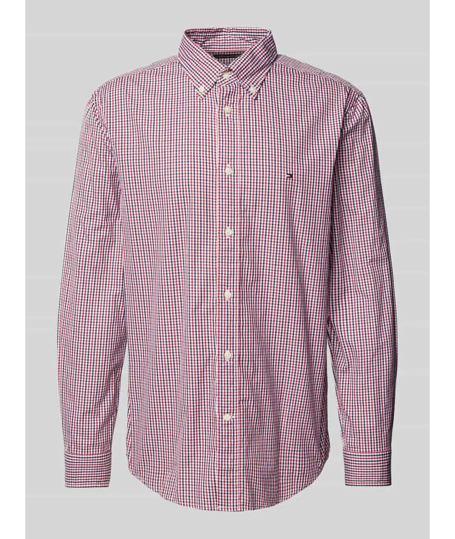 obrazek 1 Tommy Hilfiger Koszula Gingham MW0MW37548 Czerwony Regular Fit