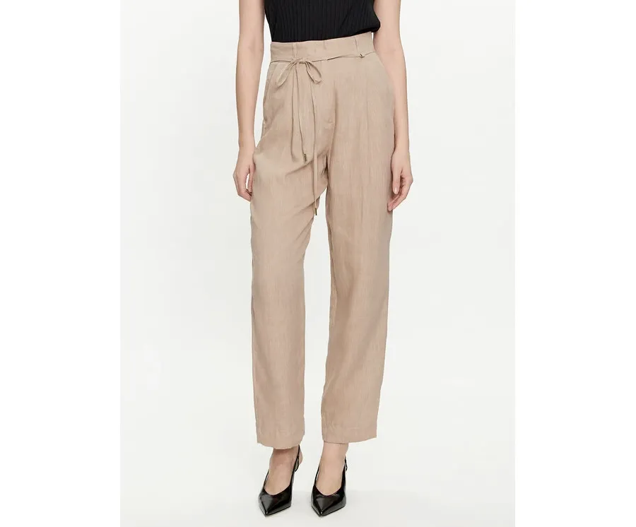 obrazek 1 Marella Spodnie materiałowe Ilsa 2413131194 Beżowy Relaxed Fit