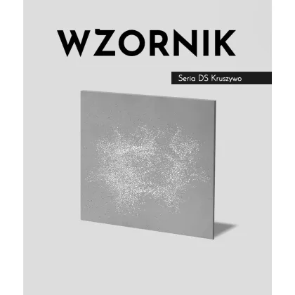 Zdjęcie Wzornik DS - (ciemny popiel, srebrne kruszywo, średnia porowatość) - beton architektoniczny