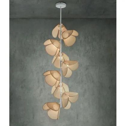 Zdjęcie Czarowna 9-punktowa lampa sufitowa do domu