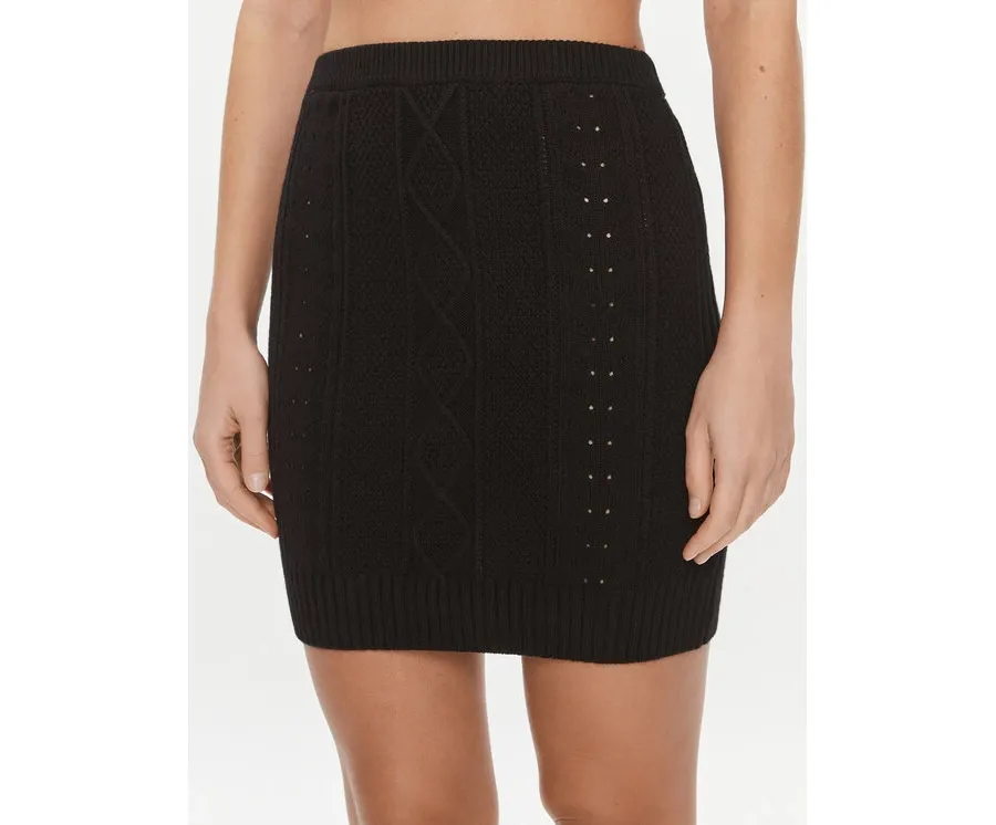 obrazek 1 Guess Spódnica mini W4RD58 Z37L1 Czarny Slim Fit