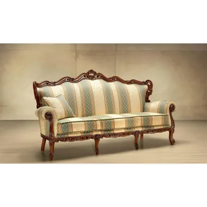 Zdjęcie Klasyczna luksusowa sofa w stylu barokowym do salonu – Morello Gianpaolo