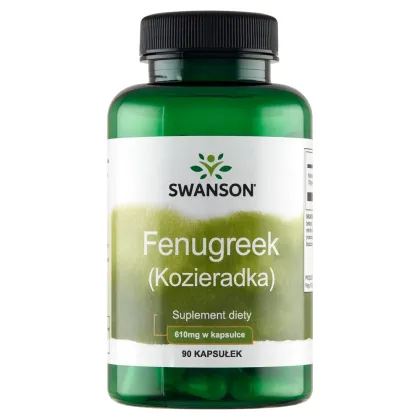 Zdjęcie Swanson Fenugreek Kozieradka 610 mg Kapsułki