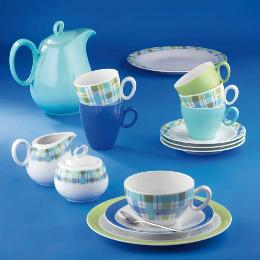 obrazek 3 Wyjątkowy piękny porcelanowy czajnik do herbaty w stylu nowoczesnym - Seltmann Weiden