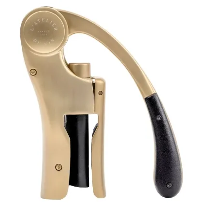 Zdjęcie Wyjątkowy korkociąg do wina Oeno Motion Gold Nomad na prezent