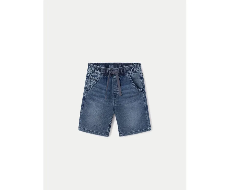 obrazek 1 Mayoral Szorty jeansowe 6282 Niebieski Regular Fit