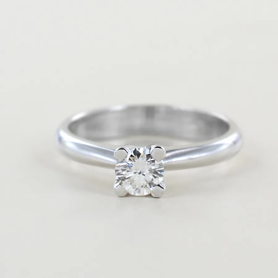 obrazek 3 Pierścionek Solitaire z dużym diamentem 0,40 karata