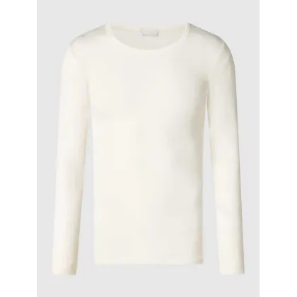 Zdjęcie Bluzka z długim rękawem z mieszanki wełny merino i jedwabiu