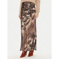 Zdjęcie ViCOLO Spódnica maxi TS0563 Brązowy Regular Fit
