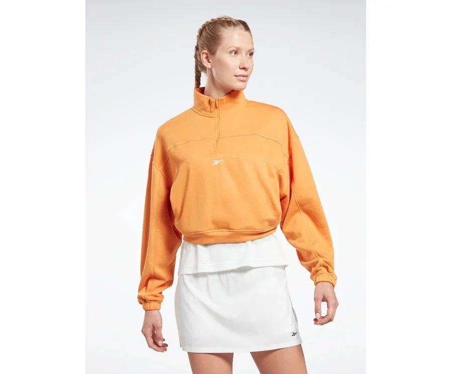 obrazek 1 Reebok Bluza Workout Ready HT6043 Pomarańczowy Relaxed Fit