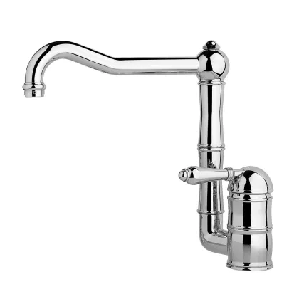 Zdjęcie Zestaw kran do zlewu z jednouchwytową, obrotową rurą - Officina Nicolazzi