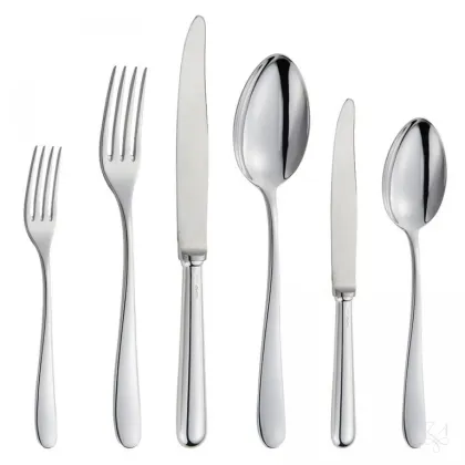 Zdjęcie Duży ekskluzywny 126-elementowy zestaw sztućców w skrzynce - Zaramella Argenti