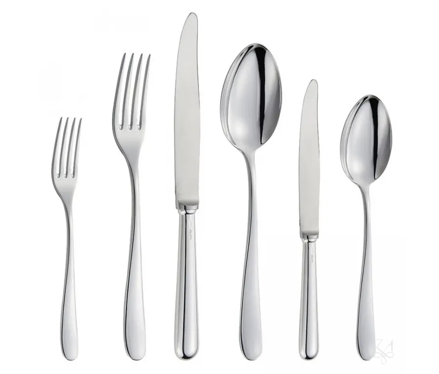 obrazek 1 Duży ekskluzywny 126-elementowy zestaw sztućców w skrzynce - Zaramella Argenti