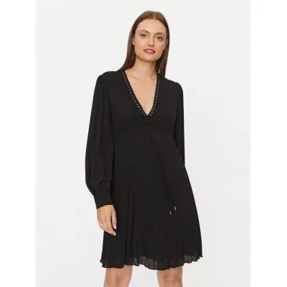 Zdjęcie Liu Jo Sukienka codzienna MF3422 T0414 Czarny Regular Fit