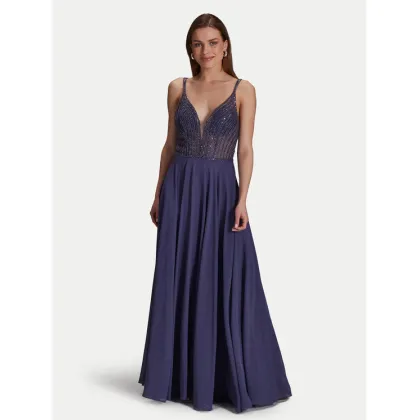 Zdjęcie Hey Kyla Sukienka wieczorowa 5AI056HK Fioletowy Regular Fit