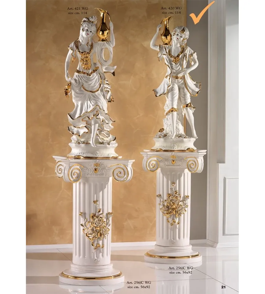 obrazek 1 Ceramiczna kobieta z dzbankiem