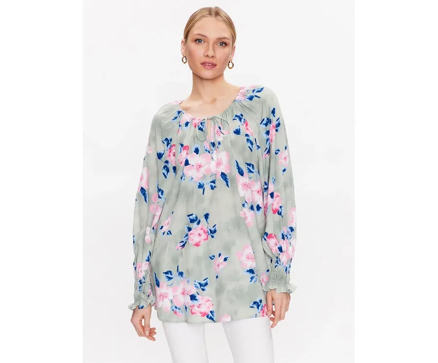 obrazek 1 Marc Aurel Bluzka 6095 1000 93189 Zielony Relaxed Fit