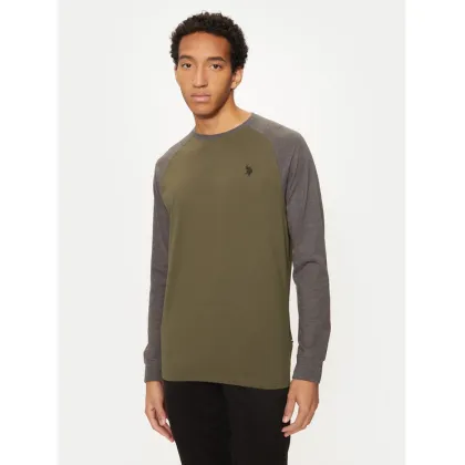 Zdjęcie U.S. Polo Assn. Longsleeve MUP1588 Zielony Regular Fit