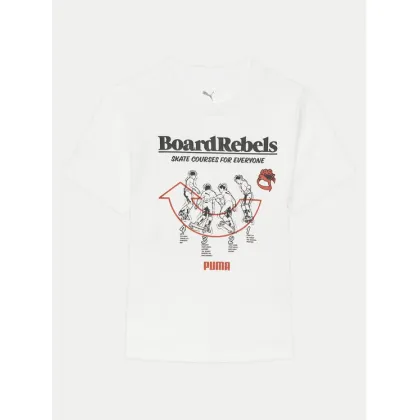 Zdjęcie Puma T-Shirt Mid 90s 685144 Biały Regular Fit