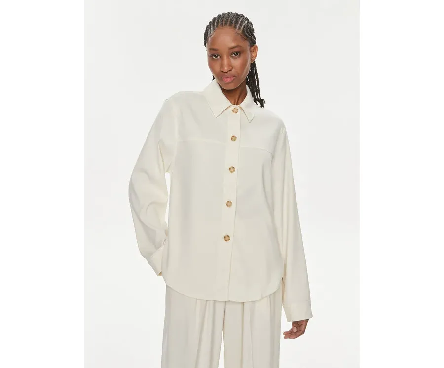 obrazek 1 Samsøe Samsøe Koszula Esmel F23300164 Écru Relaxed Fit