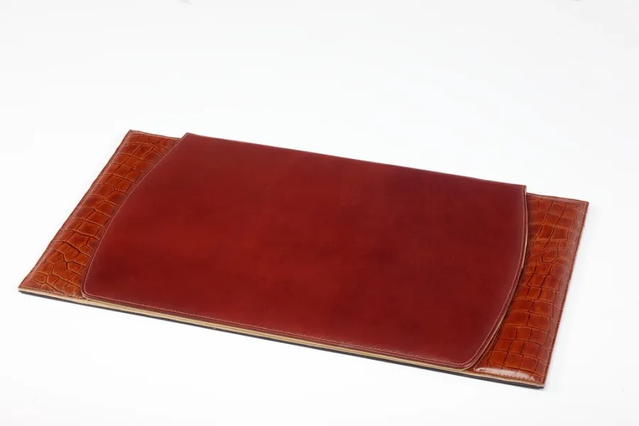 obrazek 2 Duża skórzana podkładka na biurko - sklep Luxury Products