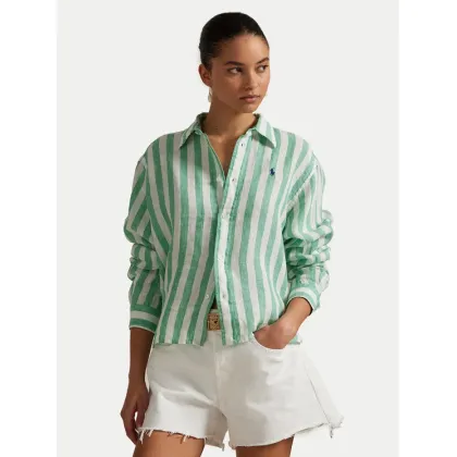 Zdjęcie Polo Ralph Lauren Koszula 211935130007 Zielony Relaxed Fit