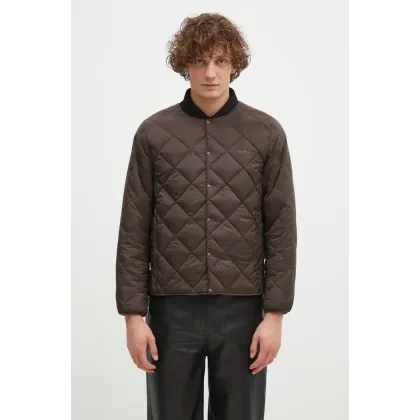 Zdjęcie Gramicci kurtka puchowa Inner Down Jacket męska kolor brązowy przejściowa G4FU.J101.TG
