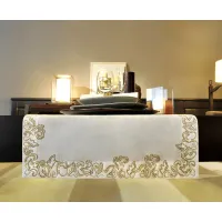 Zdjęcie Luksusowy lniany obrus Arabesque