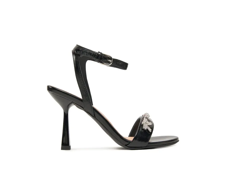 obrazek 1 AGL Sandały Trilly Ribbon D669033PHANTAR0000 Czarny