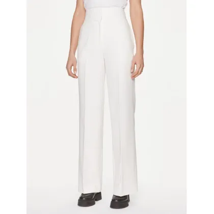 Zdjęcie Hugo Spodnie materiałowe Himia 50513960 Biały Regular Fit HUGO
