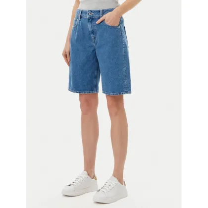 Zdjęcie Pepe Jeans Szorty jeansowe PL801189 Niebieski Regular Fit