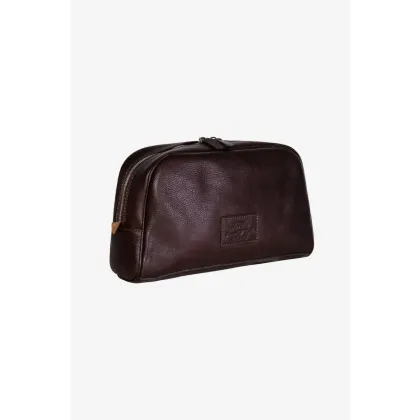 Zdjęcie Klasyczna kosmetyczka wykonana ze skóry - Terrida