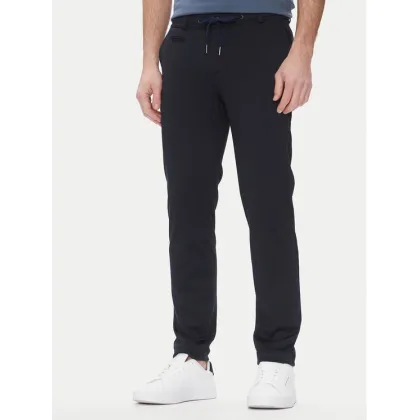 Zdjęcie Bugatti Spodnie materiałowe 4036 36827 Granatowy Slim Fit