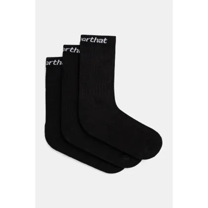Zdjęcie thisisneverthat skarpetki SP-Logo Socks 3Pack 3-pack męskie kolor czarny TNCO0TUNSO01