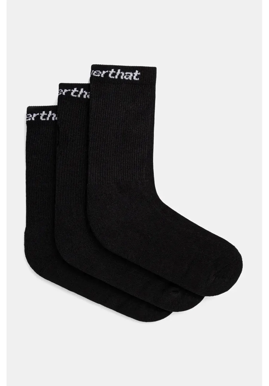 obrazek 1 thisisneverthat skarpetki SP-Logo Socks 3Pack 3-pack męskie kolor czarny TNCO0TUNSO01