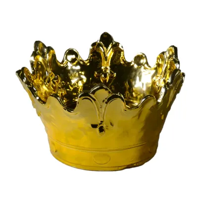 Zdjęcie Oryginalna ceramiczna miska w kształcie korony - Virginia Casa