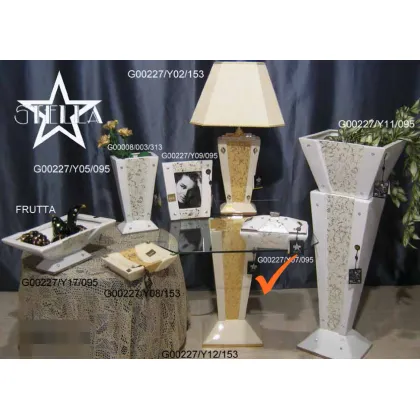 Picture Luxurious beige ceramic table for the living room