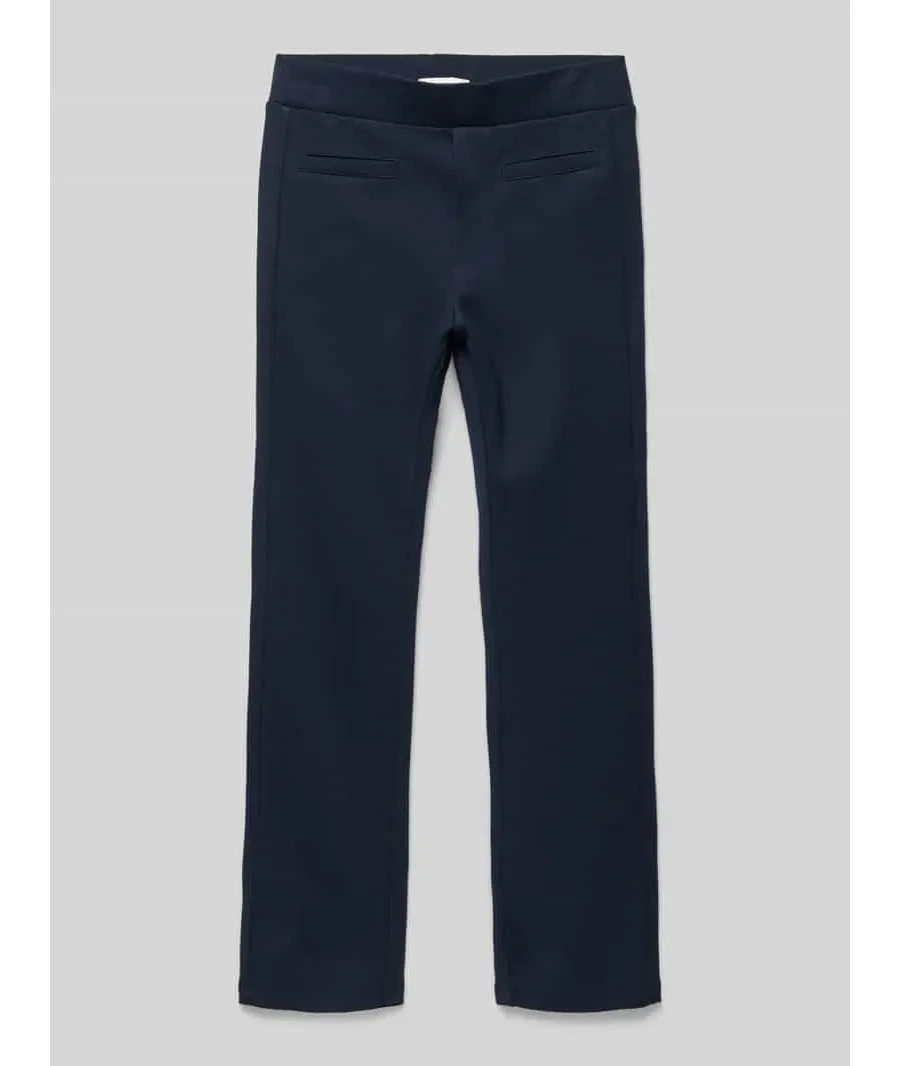 obrazek 1 Legginsy o rozkloszowanym kroju z zaznaczonymi, lamowanymi kieszeniami