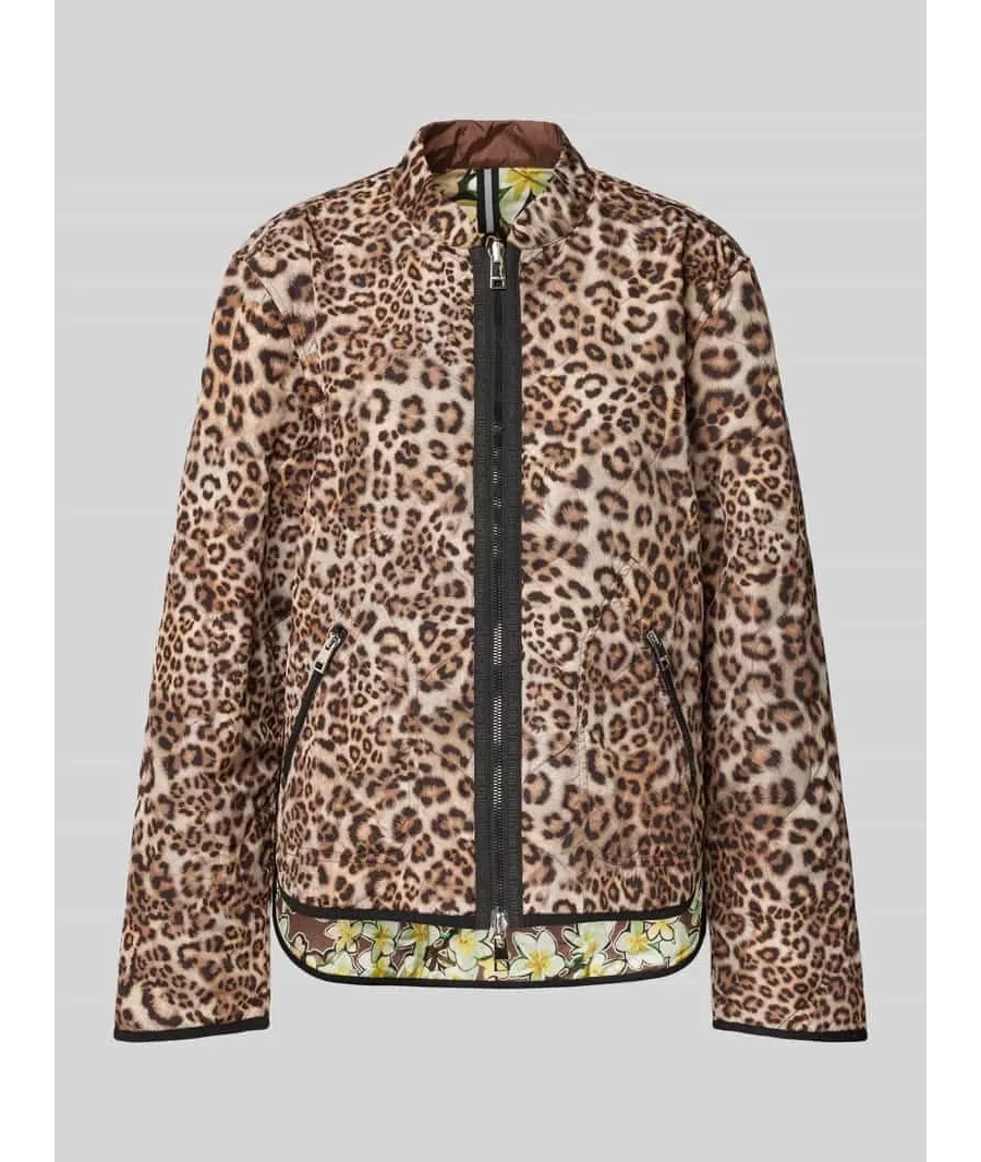 obrazek 1 Kurtka pikowana z zamkiem błyskawicznym dwustronnym model ‘SPORTS’